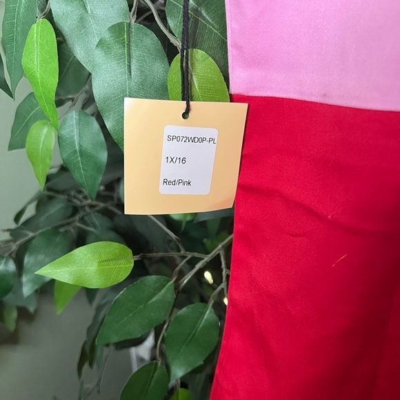 Unique Vintage X Smack Parlour Retro Christmas Candy Cane Dress Size 1x/NWT 16 - Picture 10 of 11